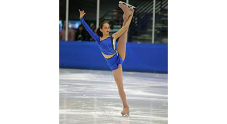 Keep your Eyes Open for Figure Skater Jackie Jablon in Coral Springs