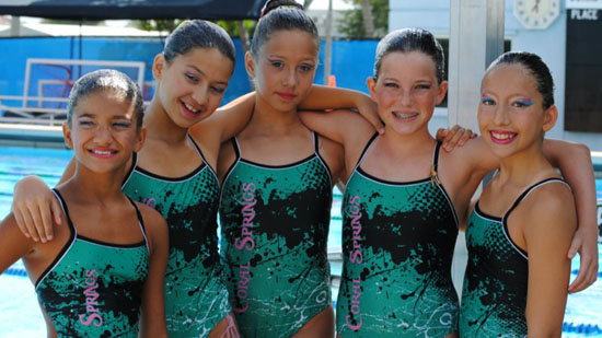 Coral Springs Aquacades Synchronized Swimmers Offers a Free Class May 19th