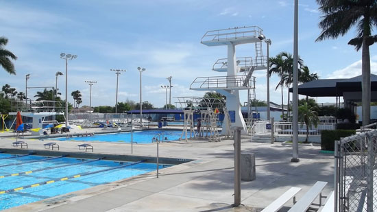 National Swimmers and Divers Escape the Cold Weather to Train in Coral Springs
