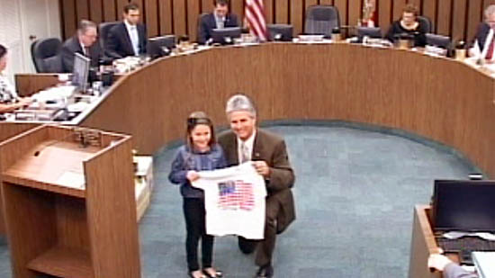 Coral Springs Children Get to Lead the Pledge of Allegiance at City Commission Meetings