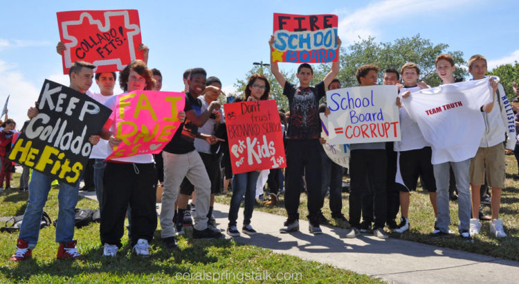 Rally at Stoneman Douglas High School Result of Flawed Evaluation System