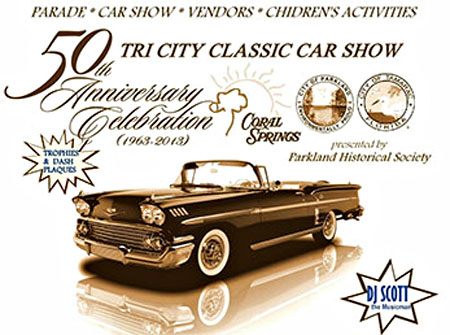 Tri City Classic Car Show and Car Ride April 28th