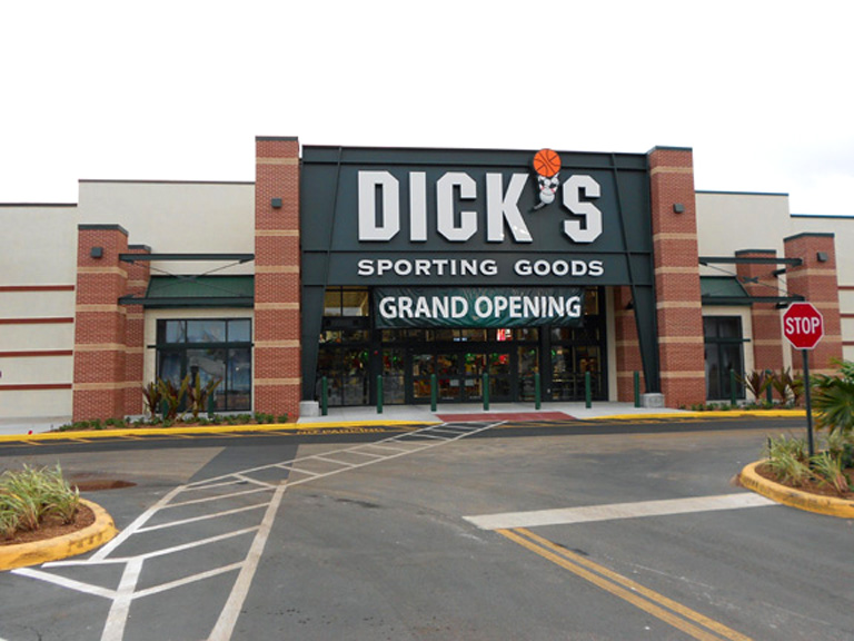 Dick's Sporting Goods Fort Lauderdale location pictured.
