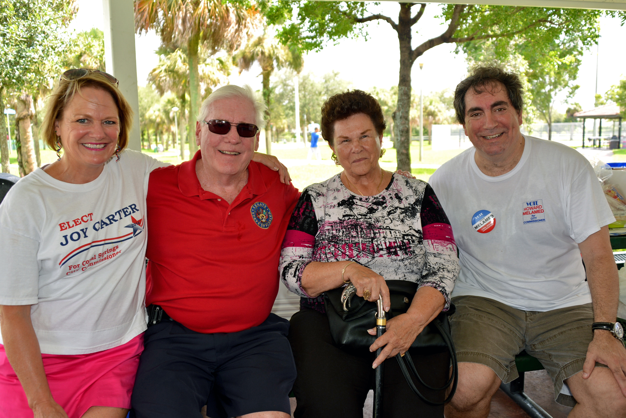 Local Dems Hold a "Rock the Vote" Community Picnic