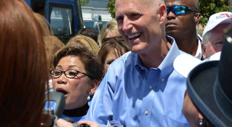 PHOTOS: Gov Rick Scott Makes Campaign Stop in Coral Springs