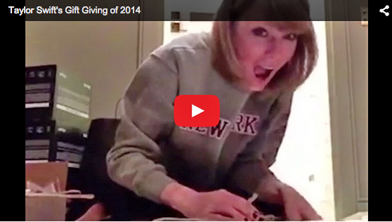 Taylor Swift Gives Fans a Christmas to Remember