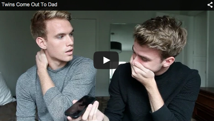 Twin Brothers Tell Their Father They Both Are Gay