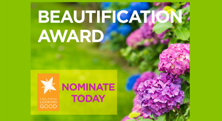 Nominations for Best Looking Landscaping in City Being Accepted