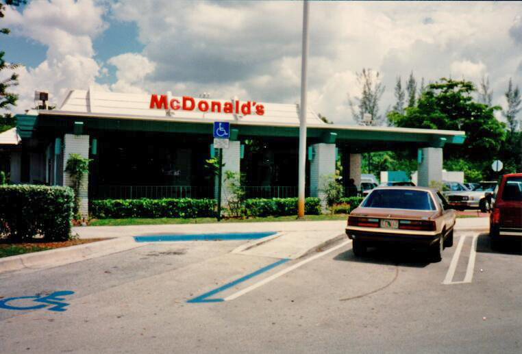 Coral Springs first McDonald's opened January 7th, 1975