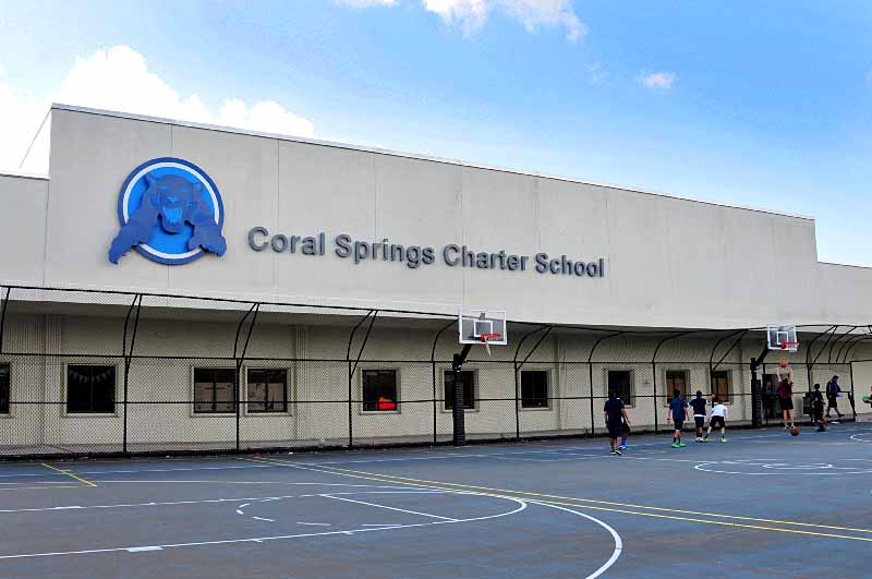 Coral Springs Charter School basketball