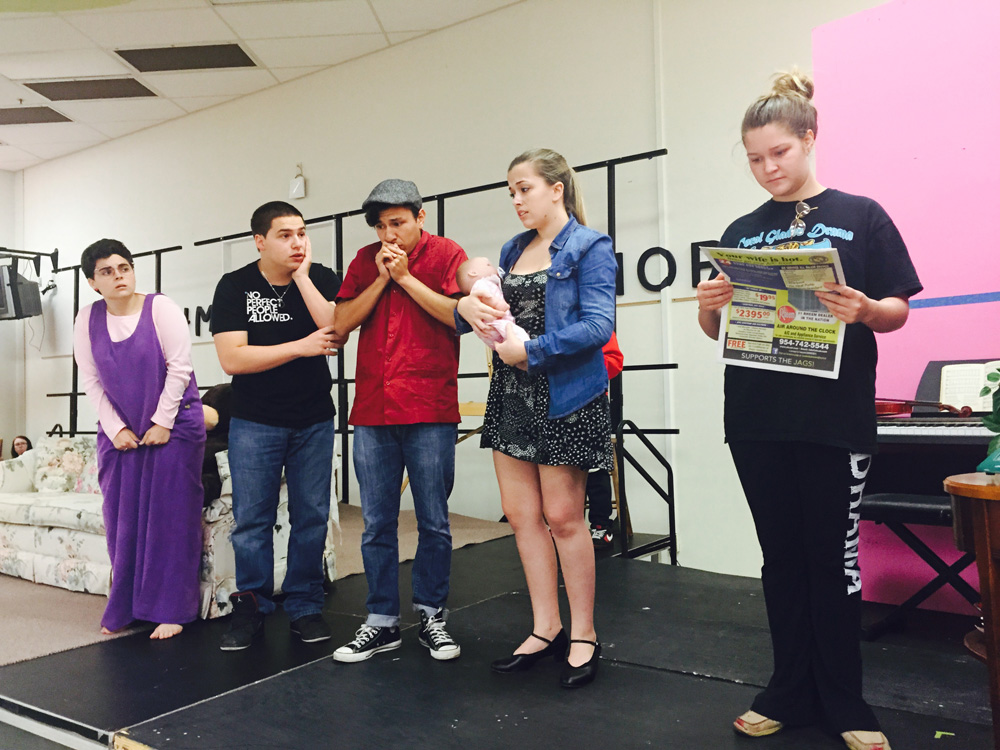 Coral Glades Students perform in "Curious Savage" this weekend.
