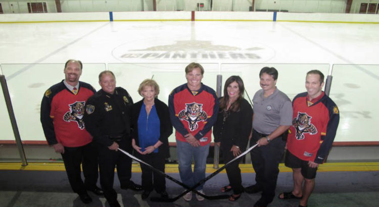 Florida Panthers Alumni and Coral Springs First Responders Skate for a Good Cause
