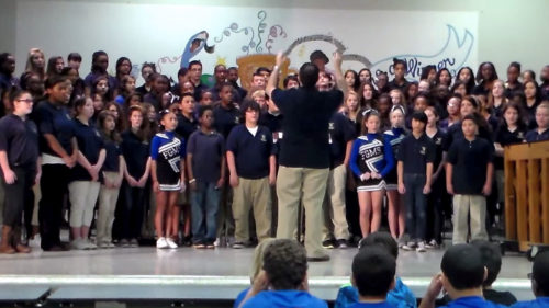 Forest Glen Middle School Holds their Annual Veteran's Day Honor ...