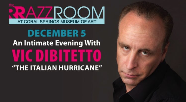 Tickets Available for An Evening with “The Italian Hurricane” Vic DiBitetto