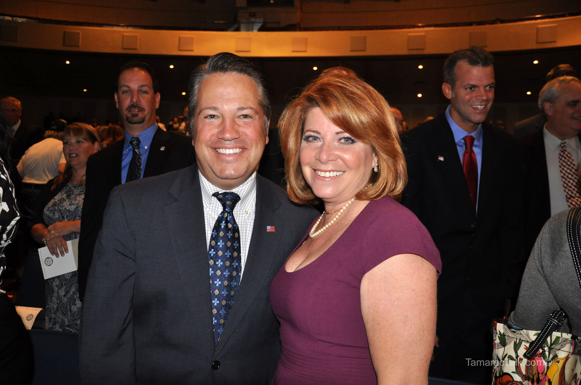 County Commissioners Stacy Ritter and Chip LaMarca