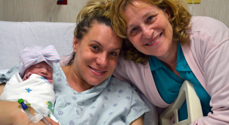 First Baby Girl Born at Broward Health Coral Springs Gives Birth to her Own Child