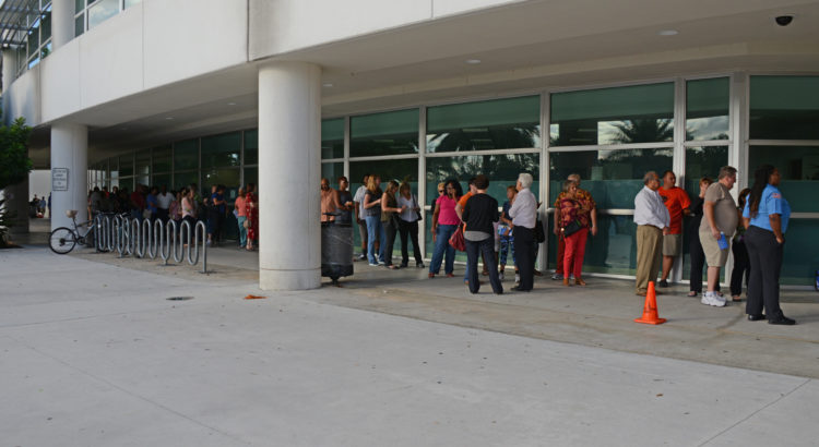 Photos:  Early Voting in Coral Springs