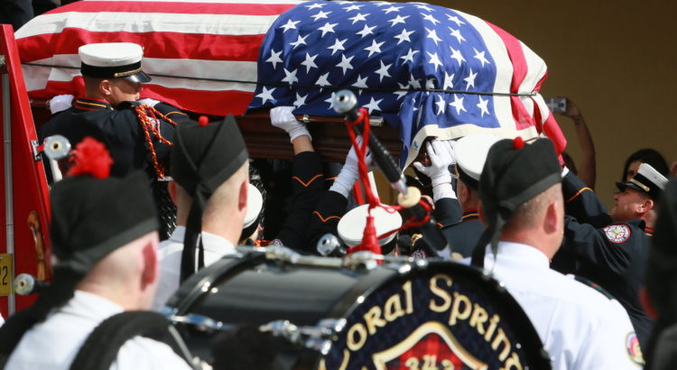 Service Held for Coral Springs Firefighter Paul “Pauly” Pietrafesa