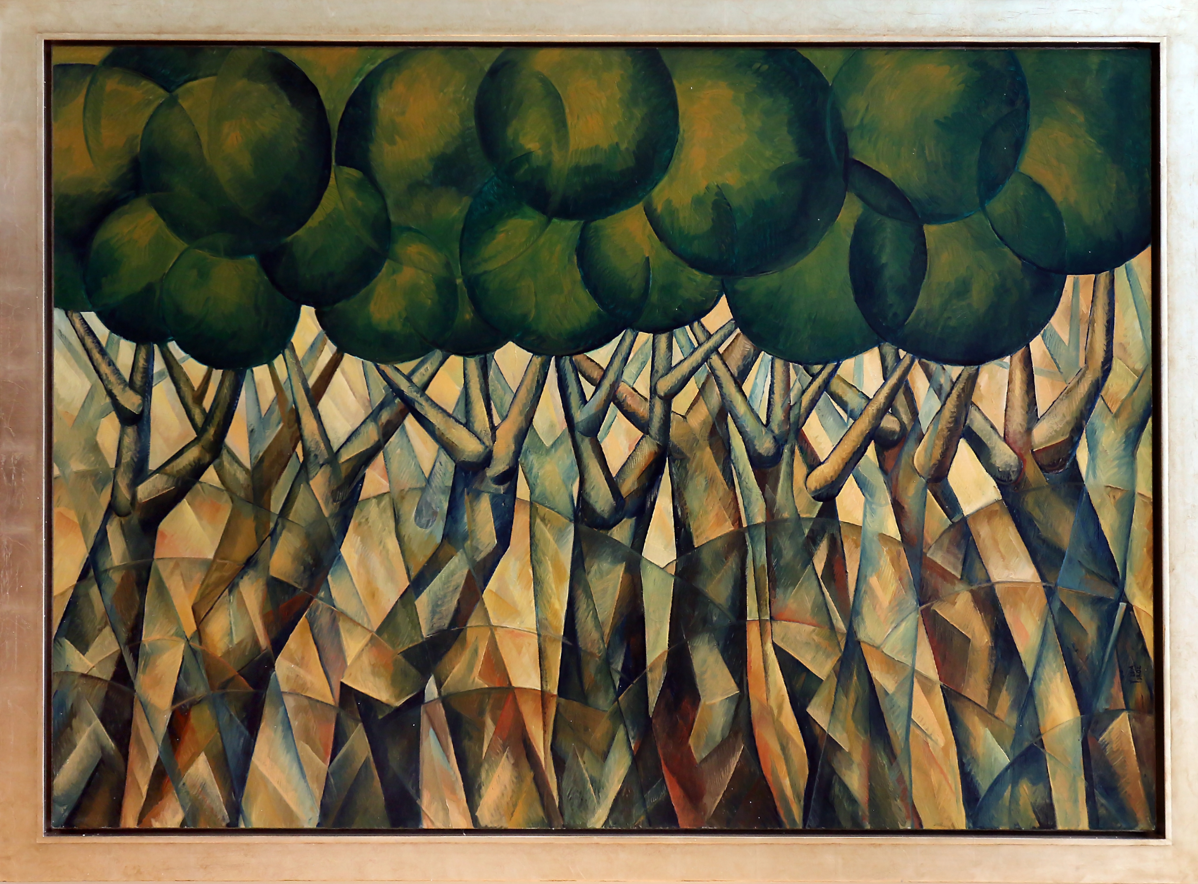 Yuroz’ donated his piece, Dancing Trees to the Coral Springs Museum of Art.