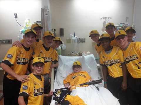 Boy Injured in Coral Springs Crash Visited by Little League Teammates