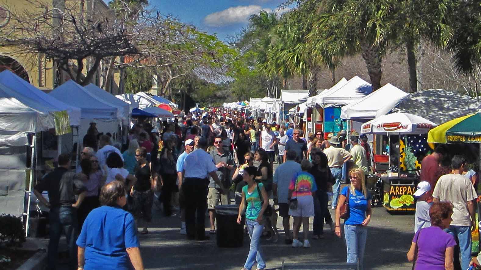 The annual Coral Springs Festival of the Arts.