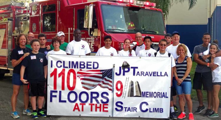 9/11 Memorial Stair Climb Taking Place at JP Taravella High School