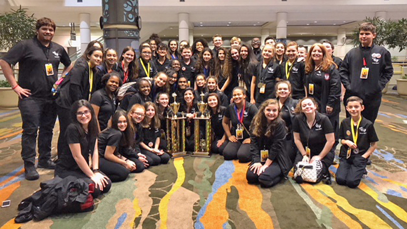 Ramblewood Middle School Junior Thespians Win Big at State Festival