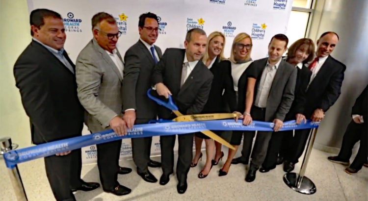 Broward Health Coral Springs Holds Ribbon Cutting for New $65 Million Patient Tower