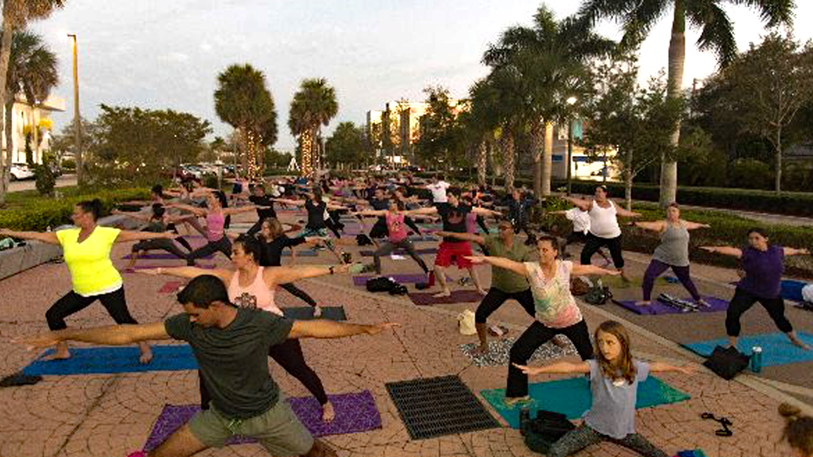 Coral Springs Offers Free Sunset Yoga on Saturdays