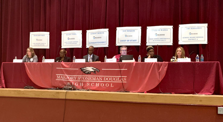 Broward Schools Holds Town Hall on School Safety in Coral Springs