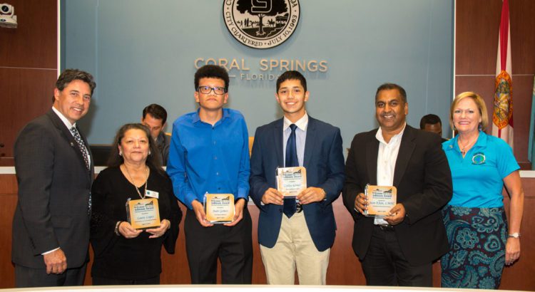 City of Coral Springs Recognizes Volunteers with the Lynne Johnson Award City of Coral Springs Recognizes Volunteers with the Lynne Johnson Award