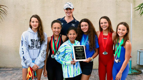 Coral Springs Swim Club Girls Place First at Florida Gold Coast Junior ...