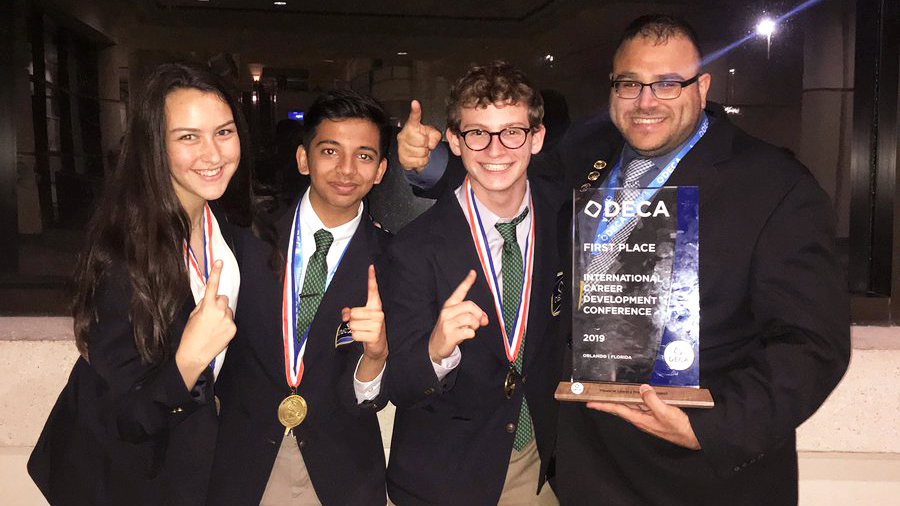 Coral Glades High School DECA Wins First Place Award at International Career Development Conference