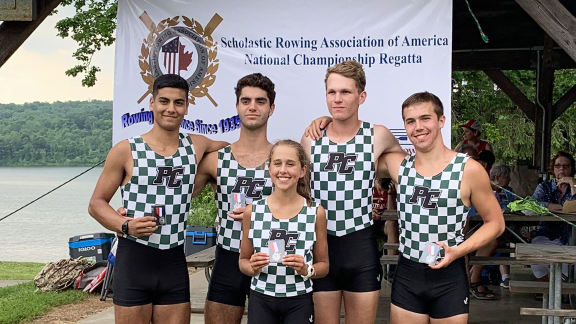 Coral Springs Residents Win Silver at the 2019 Scholastic Rowing National Championship