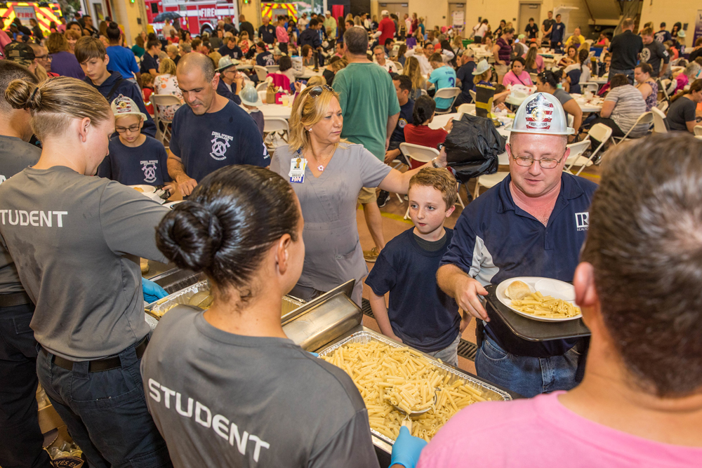 Coral Springs Firefighters Hold Cancer Awareness Pasta Dinner October 26