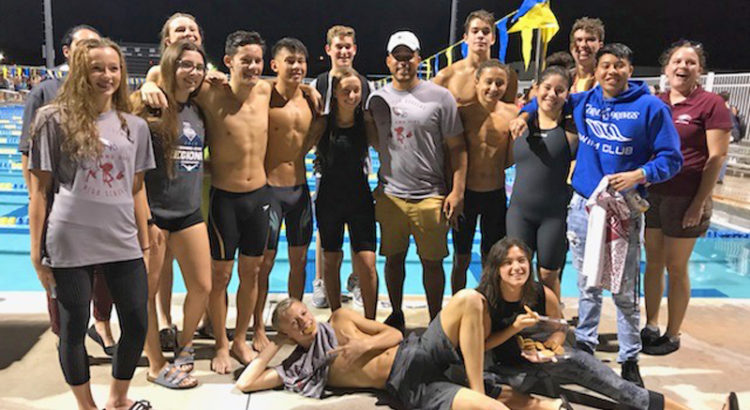 Marjory Stoneman Douglas Swim and Dive Team Members Compete in States
