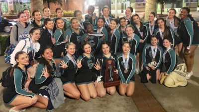 Coral Glades High School Cheerleading. {courtesy Principal Dr. Mark Kaplan}
