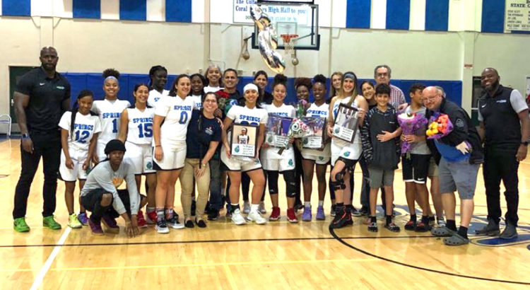 Reynolds Leads Coral Springs High School Girl’s Basketball to District Final