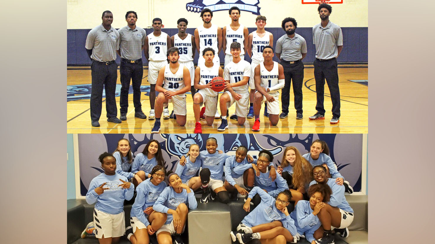 Coral Springs Charter Girls and Boys Basketball Defeat South Plantation