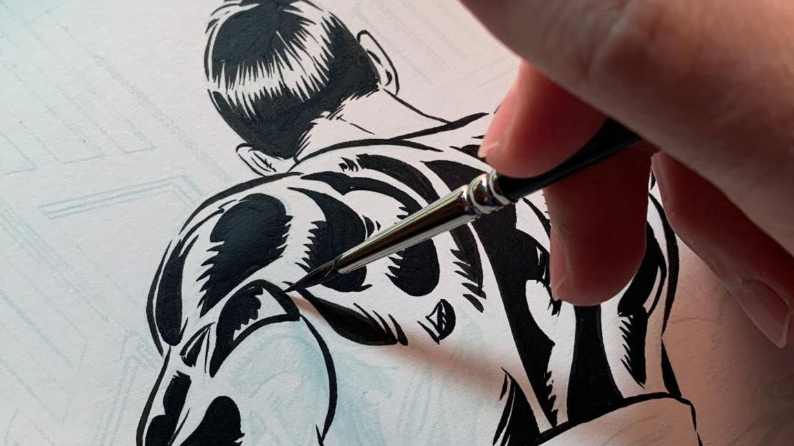 Inking, the Hidden Art: A Workshop with Cory Laub