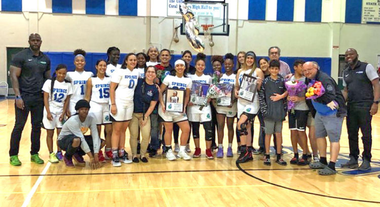 Coral Springs High School Girl’s Basketball Battle Hard in Regional Semifinals