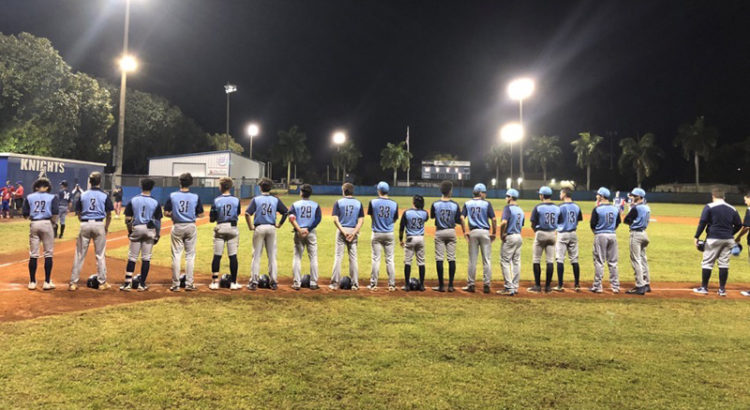 Dominant Pitching Leads Coral Springs Charter Baseball to First Win