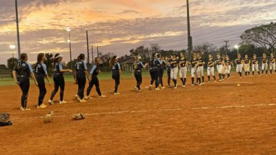 The Coral Springs Charter Softball team