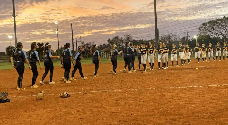 Coral Springs Charter Softball Respond to Loss with 7-1 Win