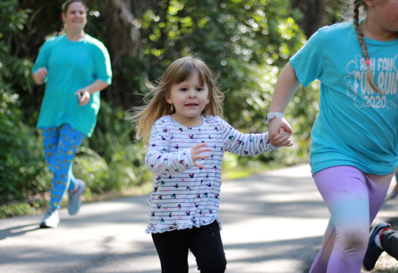 Family Fun Bubble Run with Ramblewood Elementary School. Photo by David Mello.