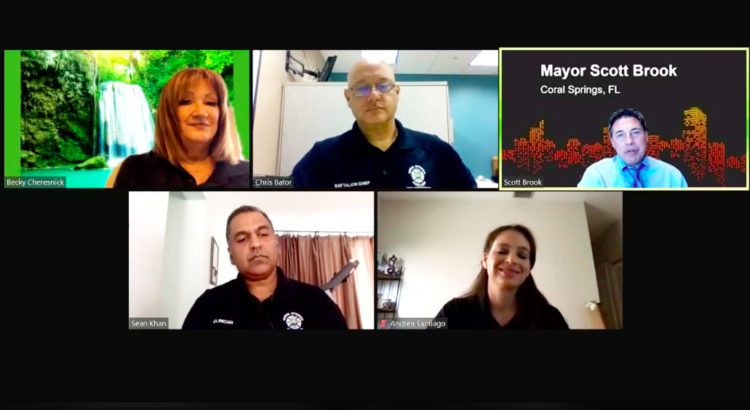 Coral Springs Holds Mental Illness Virtual Round Table Coral Springs Holds Mental Illness Virtual Round Table
