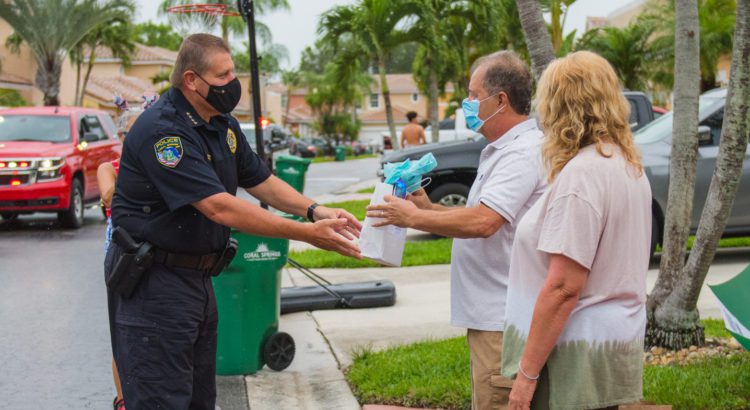 Coral Springs Police, BSO, Organize Honor Flight Parade Coral Springs Police, BSO, Organize Honor Flight Parade