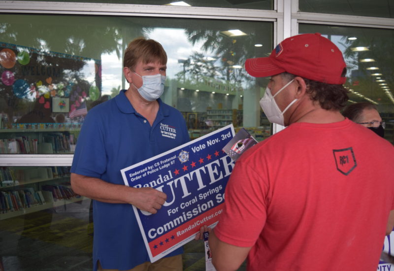 Democrat and Republican Early Voters Speak Out in Coral Springs