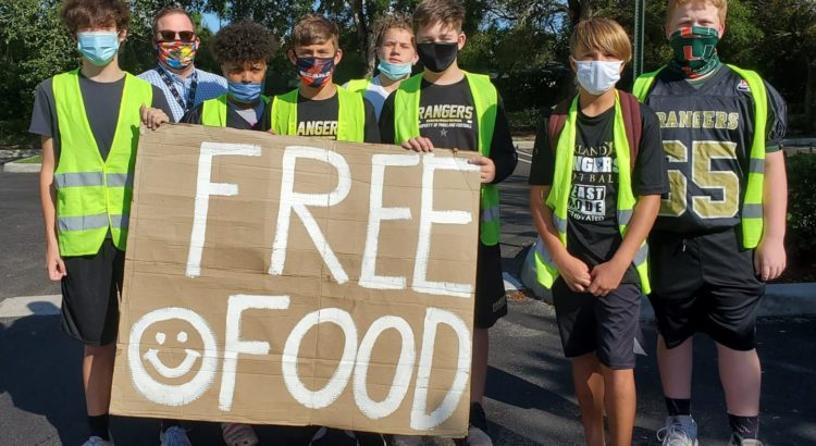 Chabad of Coral Springs Holds Free Food Distribution on April 26