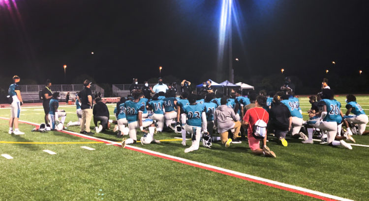 Coral Glades High School Football Team Wins Opening Game of the Season